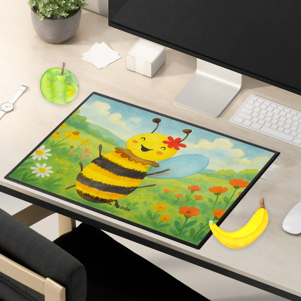 Schreibtischunterlage Biene Happy Design Schreibunterlage, Schreibtischauflage, Bürobedarf, Büroartikel, Schreibwaren, Schreibtisch Unterlagen, Schreibtischunterlage Groß, Biene, Wespe, Hummel