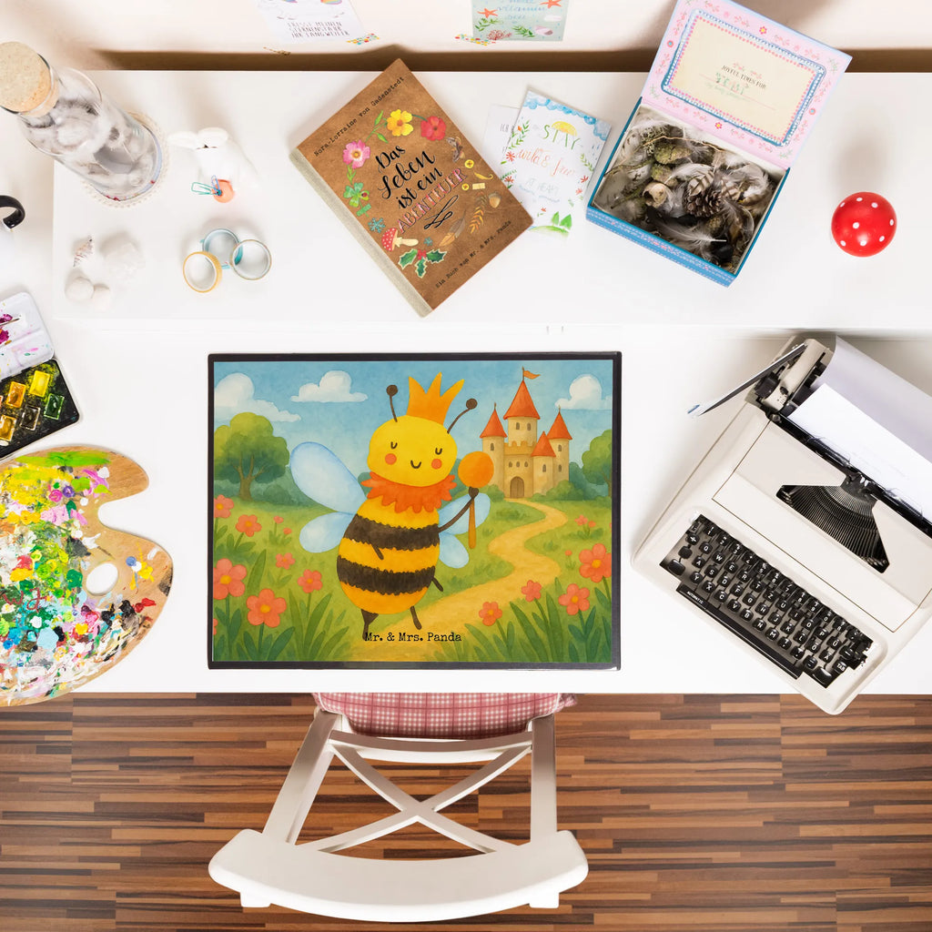 Schreibtischunterlage Biene König Design Schreibunterlage, Schreibtischauflage, Bürobedarf, Büroartikel, Schreibwaren, Schreibtisch Unterlagen, Schreibtischunterlage Groß, Biene, Wespe, Hummel