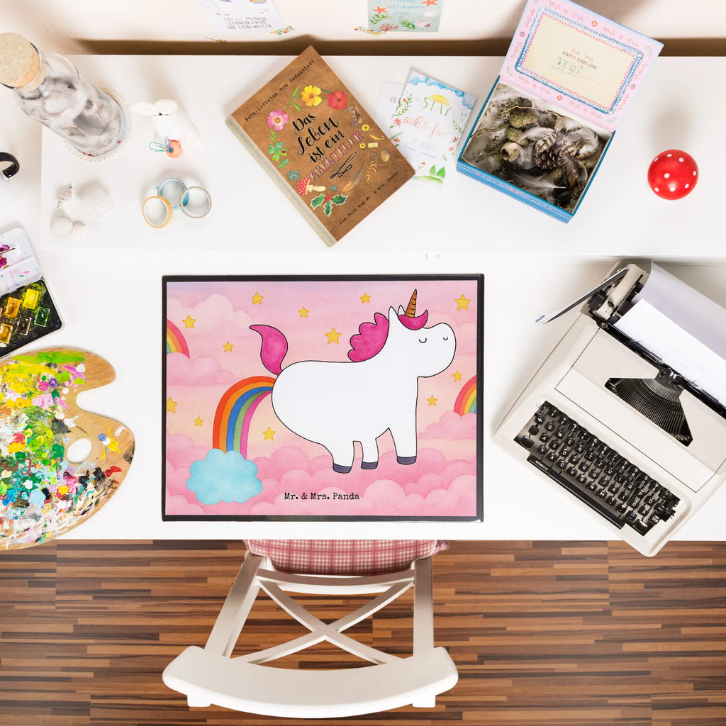 Desk pad unicorn fart Design Schreibunterlage, Schreibtischauflage, Bürobedarf, Büroartikel, Schreibwaren, Schreibtisch Unterlagen, Schreibtischunterlage Groß, Einhorn, Einhörner, Einhorn Deko, Unicorn, Pups, Regenbogen, Glitzer, Einhornpower, Erwachsenwerden, Spaß, lustig, Freundin