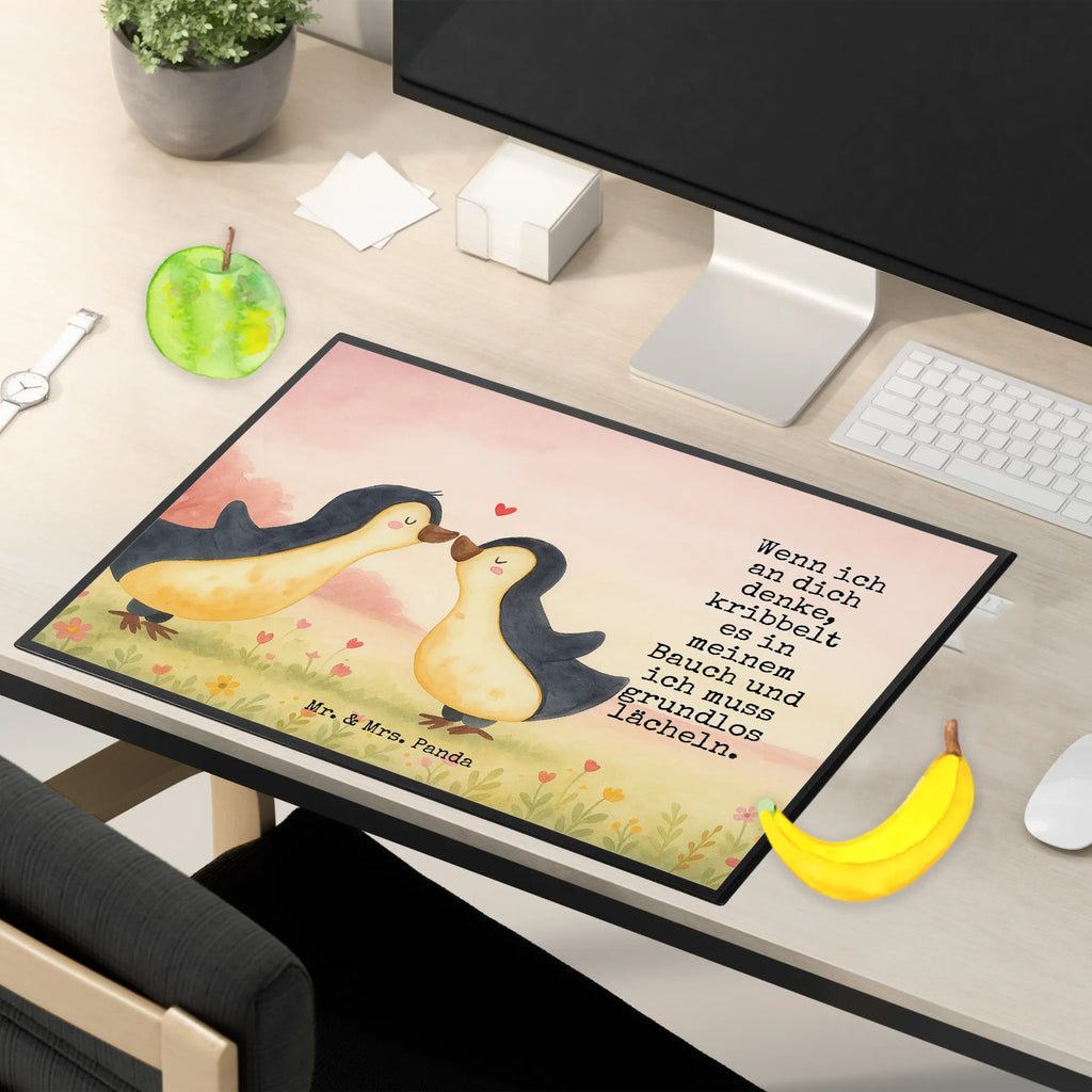 Schreibtischunterlage Pinguine Kuss Design Schreibtischauflage, Schreibunterlage, Schreibwaren, Bürobedarf, Büroartikel, Schreibtisch Unterlagen, Schreibtischunterlage Groß, Liebe, Partner, Freund, Freundin, Ehemann, Ehefrau, Heiraten, Verlobung, Heiratsantrag, Liebesgeschenk, Jahrestag, Hocheitstag, Valentinstag, Mitbringsel, Geschenk für Partner, Hochzeitstag, Geschenk für Frauen, Liebesbeweis, Geschenk für Freundin, für Männer, für Ehemann