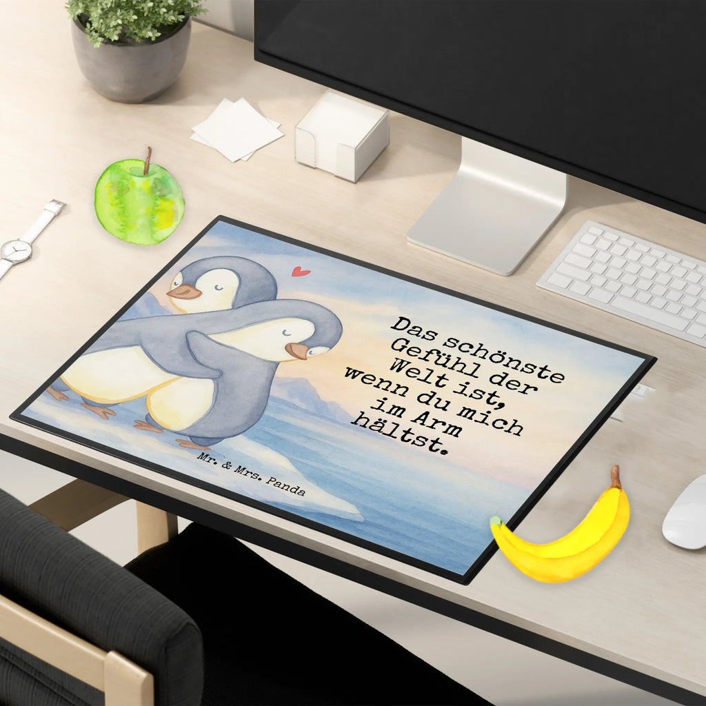 Desk pad penguins Cuddle Design Schreibunterlage, Schreibtischauflage, Bürobedarf, Büroartikel, Schreibwaren, Schreibtisch Unterlagen, Schreibtischunterlage Groß, Liebe, Partner, Freund, Freundin, Ehemann, Ehefrau, Heiraten, Verlobung, Heiratsantrag, Liebesgeschenk, Jahrestag, Hocheitstag, Valentinstag, Geschenk für Frauen, Hochzeitstag, Mitbringsel, Geschenk für Freundin, Geschenk für Partner, Liebesbeweis, für Männer, für Ehemann