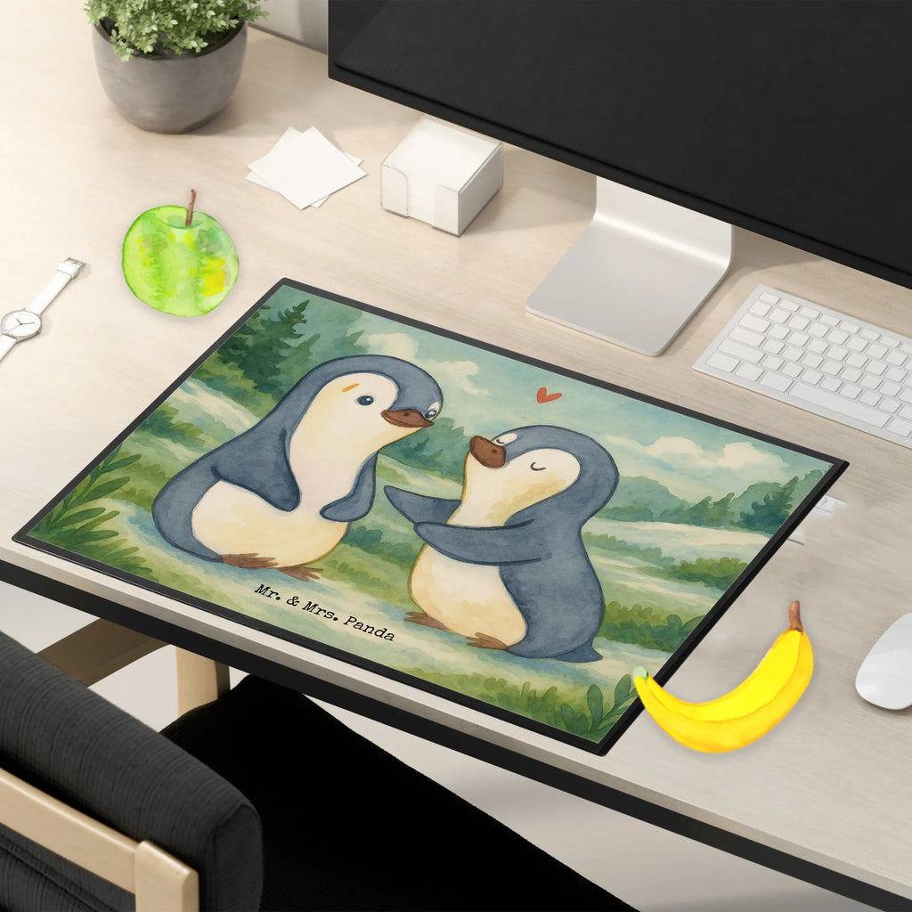 Schreibtischunterlage Pinguine trösten Design Schreibunterlage, Schreibtischauflage, Bürobedarf, Büroartikel, Schreibwaren, Schreibtisch Unterlagen, Schreibtischunterlage Groß, Liebe, Partner, Freund, Freundin, Ehemann, Ehefrau, Heiraten, Verlobung, Heiratsantrag, Liebesgeschenk, Jahrestag, Hocheitstag, Valentinstag, Geschenk für Frauen, Hochzeitstag, Mitbringsel, Geschenk für Freundin, Geschenk für Partner, Liebesbeweis, für Männer, für Ehemann