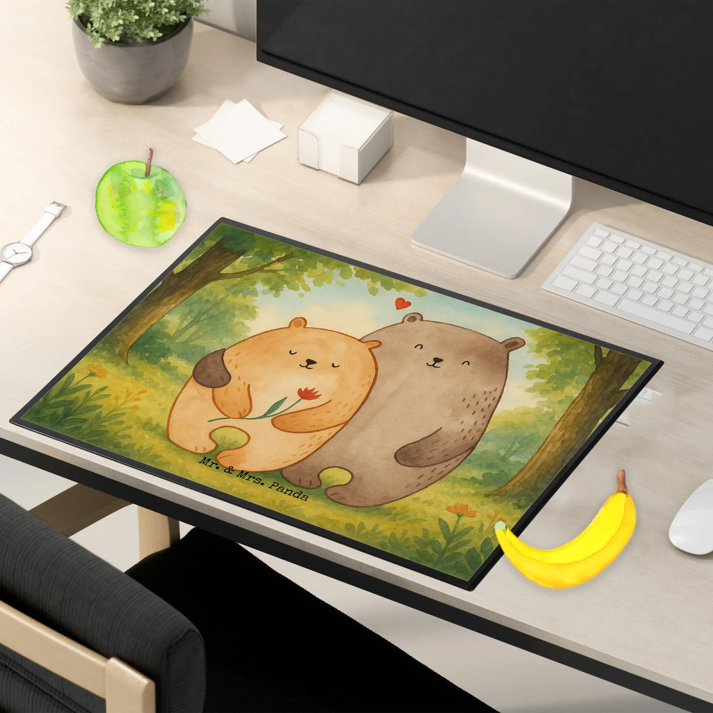 Desk pad Bears in love Design Schreibunterlage, Schreibtischauflage, Bürobedarf, Büroartikel, Schreibwaren, Schreibtisch Unterlagen, Schreibtischunterlage Groß, Liebe, Partner, Freund, Freundin, Ehemann, Ehefrau, Heiraten, Verlobung, Heiratsantrag, Liebesgeschenk, Jahrestag, Hocheitstag, Verliebt, Verlobt, Verheiratet, Geschenk Freundin, Geschenk Freund, Liebesbeweis, Hochzeitstag, Geschenk Hochzeit, Bären, Bärchen, Bär