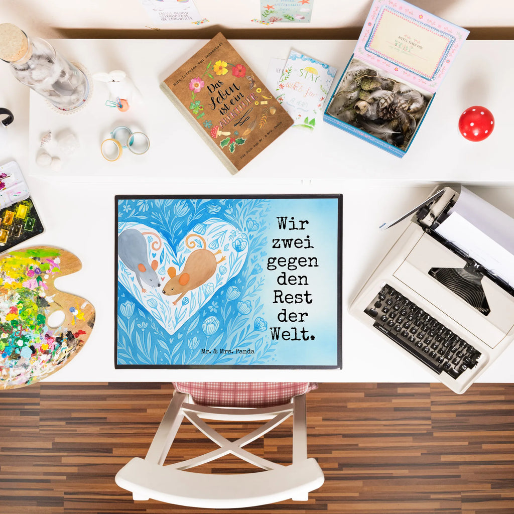 Schreibtischunterlage Mäuse Herz Design Schreibunterlage, Schreibtischauflage, Bürobedarf, Büroartikel, Schreibwaren, Schreibtisch Unterlagen, Schreibtischunterlage Groß, Liebe, Partner, Freund, Freundin, Ehemann, Ehefrau, Heiraten, Verlobung, Heiratsantrag, Liebesgeschenk, Jahrestag, Hocheitstag, Maus, Mäuse, Liebesbotschaft, Liebesbeweis, Hochzeit, Lieblingsmensch, Gemeinsamkeit, Love, Geschenk für zwei