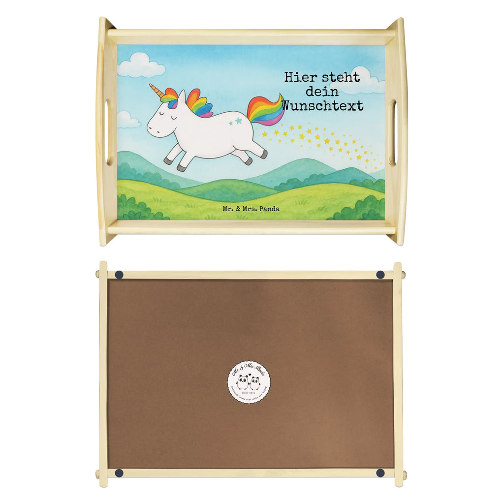 Personalisiertes Serviertablett Einhorn Happy Design Tablett mit Namen, Personalisiertes Serviertablett, Personalisiertes Holztablett, Personalisiertes Frühstückstablett, Personalisiertes Küchentablett, Serviertablett mit Namen, Personalisiertes Tablett, Personalisiertes Dekotablett, Einhorn, Einhörner, Einhorn Deko, Unicorn, fröhlich, Lächeln, Lachen, witzig, spannend, Spaß, glücklich, Freude, Lebensfreude