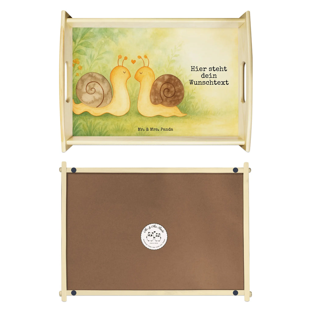 Personalisiertes Serviertablett Schnecken Liebe Design Serviertablett mit Namen, Tablett mit Namen, Personalisiertes Tablett, Personalisiertes Frühstückstablett, Personalisiertes Holztablett, Personalisiertes Dekotablett, Personalisiertes Küchentablett, Personalisiertes Serviertablett, Liebe, Partner, Freund, Freundin, Ehemann, Ehefrau, Heiraten, Verlobung, Heiratsantrag, Liebesgeschenk, Jahrestag, Hocheitstag