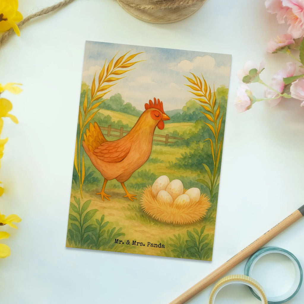 Postcard Chicken Proud Design Postkarte, Dankeskarte, Karte, Ansichtskarten, Einladung, Einladungskarten Geburtstag, Geburtstagskarte, Ansichtskarte, Einladungskarte, Einladung Geburtstag, Grußkarte, Geschenkkarte, Bauernhof, Hoftiere, Landwirt, Landwirtin, Hahn, Schwangerschaft, Eier, Geburt, Landleben, Hof, Spruch, Motivation, Magie, Hühner, Henne