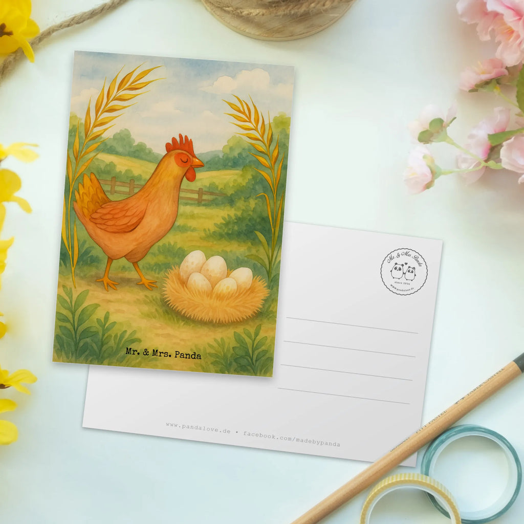 Postcard Chicken Proud Design Postkarte, Dankeskarte, Karte, Ansichtskarten, Einladung, Einladungskarten Geburtstag, Geburtstagskarte, Ansichtskarte, Einladungskarte, Einladung Geburtstag, Grußkarte, Geschenkkarte, Bauernhof, Hoftiere, Landwirt, Landwirtin, Hahn, Schwangerschaft, Eier, Geburt, Landleben, Hof, Spruch, Motivation, Magie, Hühner, Henne