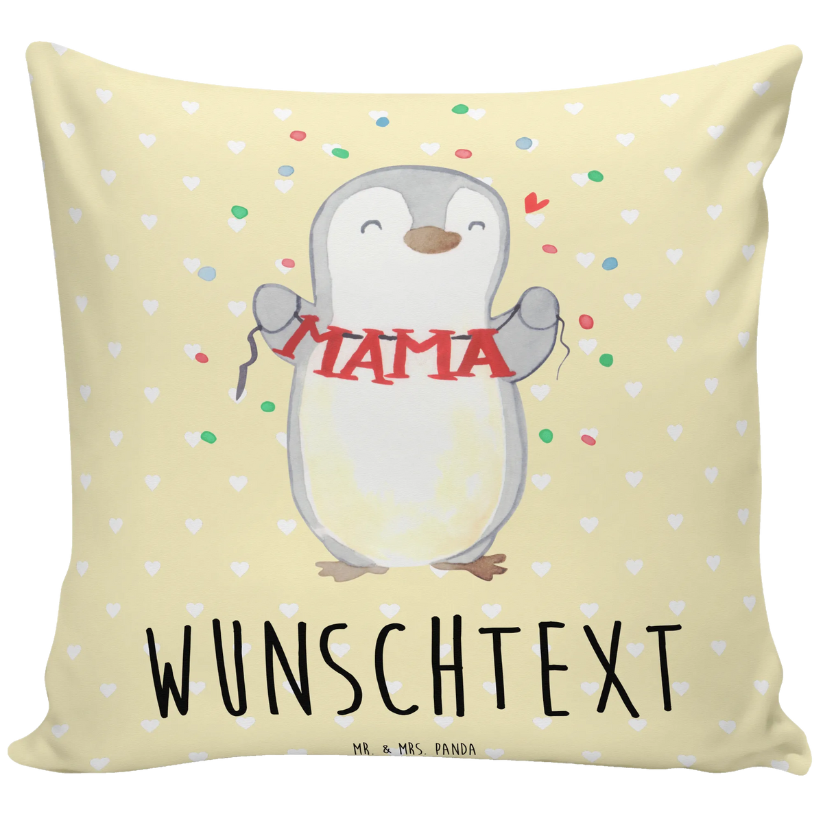 Personalised cushion Penguin Mommy Mother's Day gifts, Mom gifts, Mom's birthday