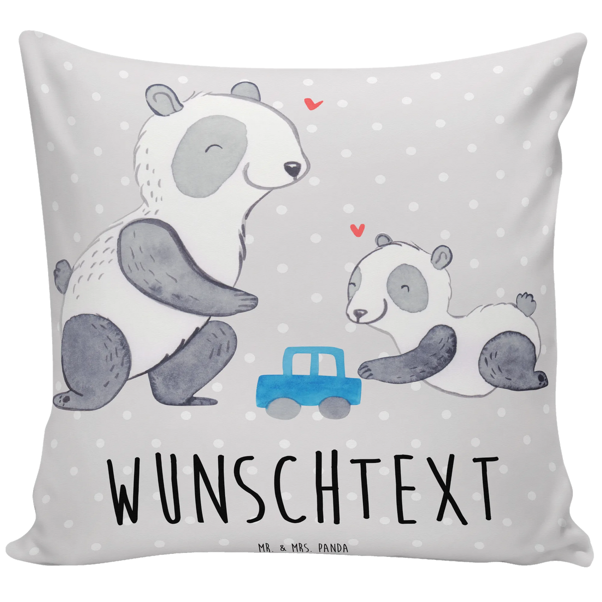 Personalised cushion Panda father Father's Day gift, Dad gifts, Father's birthday