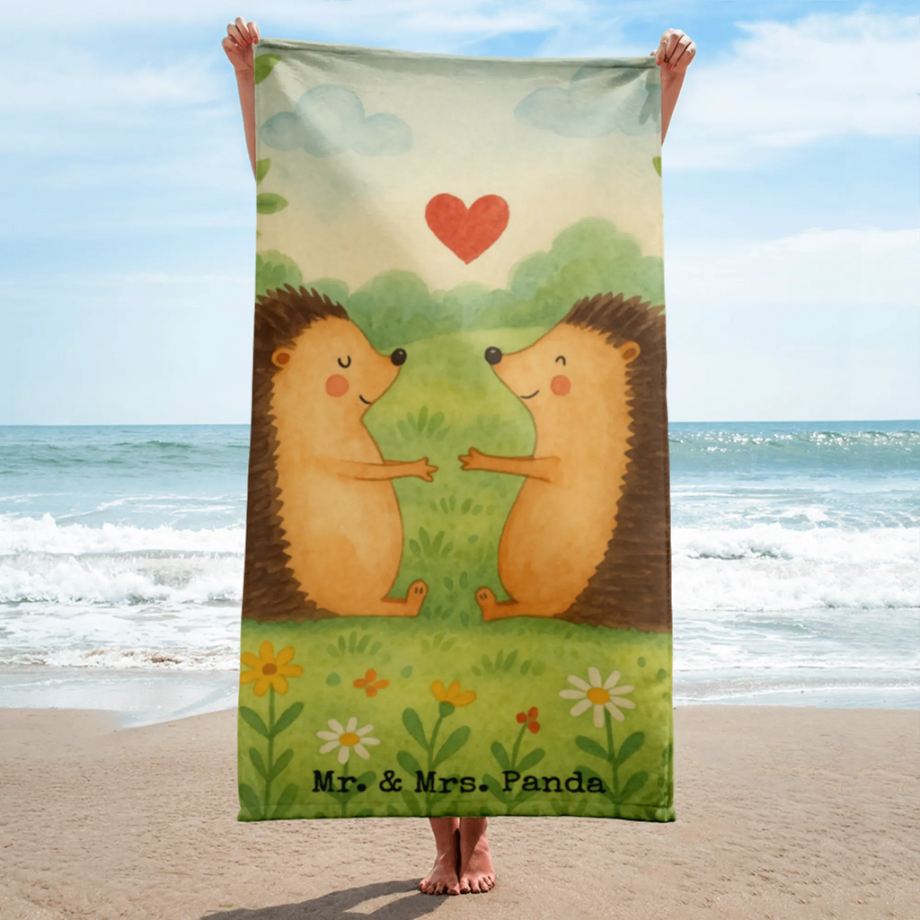XL bath towel Hedgehogs in love Design Handtuch, Badetuch, Duschtuch, Strandtuch, Saunatuch, Liebe, Partner, Freund, Freundin, Ehemann, Ehefrau, Heiraten, Verlobung, Heiratsantrag, Liebesgeschenk, Jahrestag, Hocheitstag, Verliebt, Verlobt, Verheiratet, Geschenk, Liebesbeweis, Hochzeitstag, Hochzeit, Igel