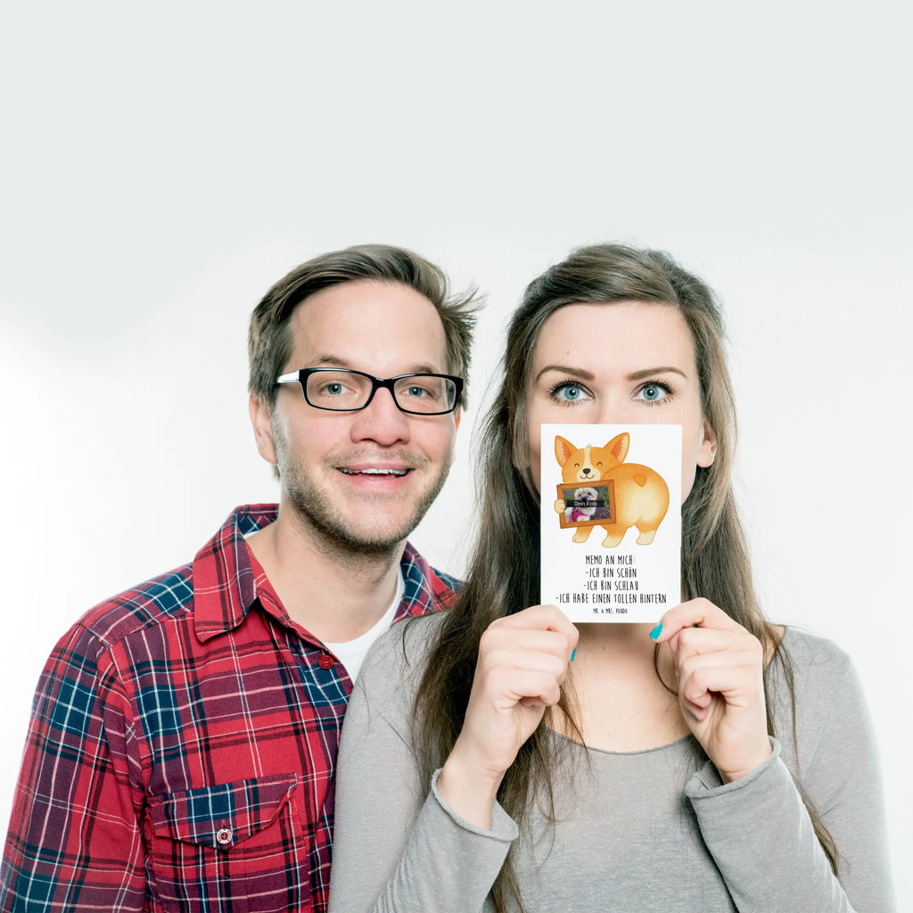 Personalized Photo Postcard corgi buttocks Design Personalisierte Foto Postkarte, Hund, Hundemotiv, Haustier, Hunderasse, Tierliebhaber, Hundebesitzer, Sprüche, Corgie, Hundeliebe, Motivation, Selbstliebe, Spruch