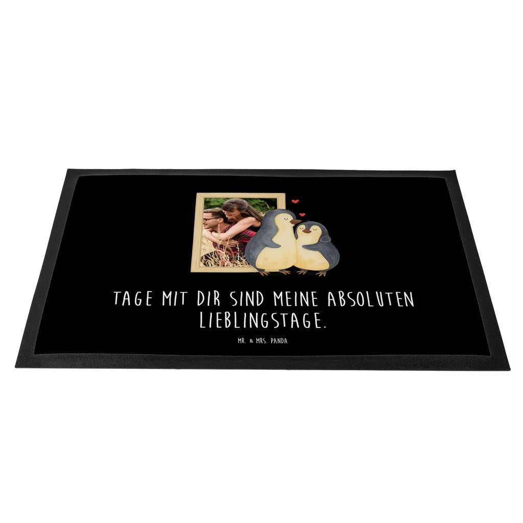 Personalized Photo Doormat Penguin embrace Design Personalisierte Foto Fußmatte, Pinguin, Verlobung, Hochzeitstag, Liebesbeweis, Liebesgeschenk, Liebespaar, Jahrestag, Hochzeit, Liebe, Hochzeitsgeschenk