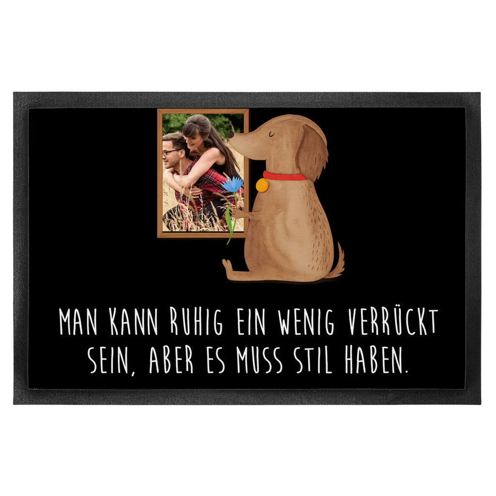 Personalized Photo Doormat Dog flower Design Personalisierte Foto Fußmatte, Hund, Hundemotiv, Haustier, Hunderasse, Tierliebhaber, Hundebesitzer, Sprüche, Frauchen, Hundeliebe, Hunde
