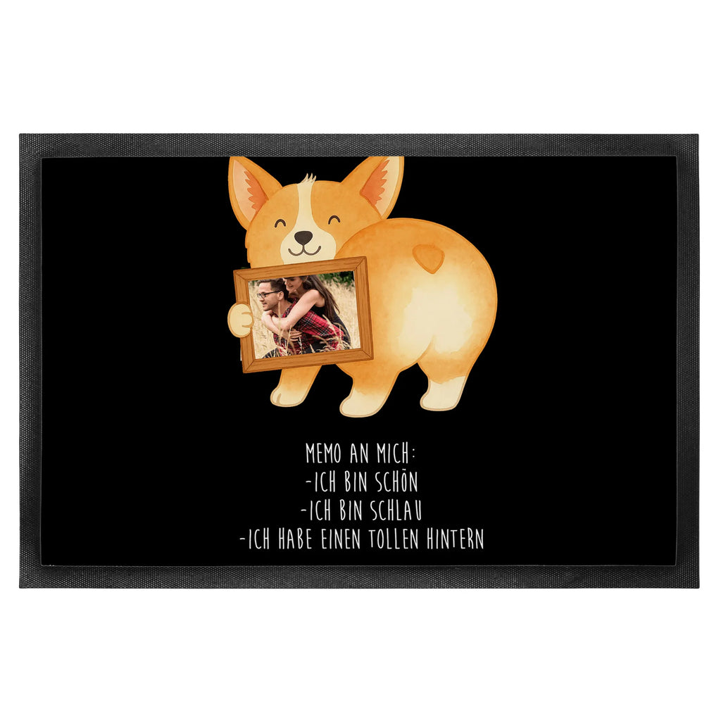 Personalizowana mata wejściowa ze zdjęciem Corgi tyłek Design Personalisierte Foto Fußmatte, Hund, Hundemotiv, Haustier, Hunderasse, Tierliebhaber, Hundebesitzer, Sprüche, Spruch, Selbstliebe, Motivation, Hundeliebe, Corgie