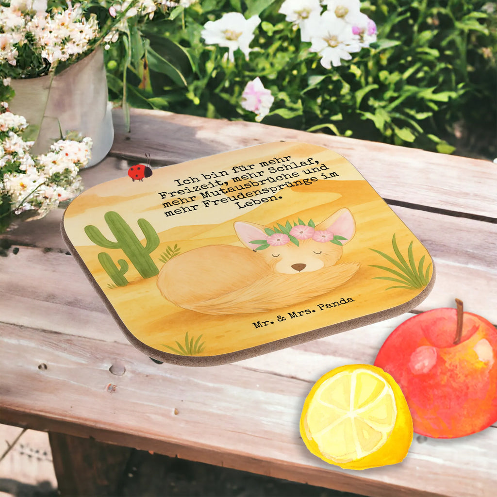 Untersetzer Wüstenfuchs Blumen Design Untersetzer, Bierdeckel, Glasuntersetzer, Untersetzer Gläser, Getränkeuntersetzer, Untersetzer aus Holz, Untersetzer für Gläser, Korkuntersetzer, Untersetzer Holz, Holzuntersetzer, Tassen Untersetzer, Untersetzer Design, Afrika, Wildtiere, Wüste, Wüstenfuchs, Blumen, Blumenkranz, Glücklich