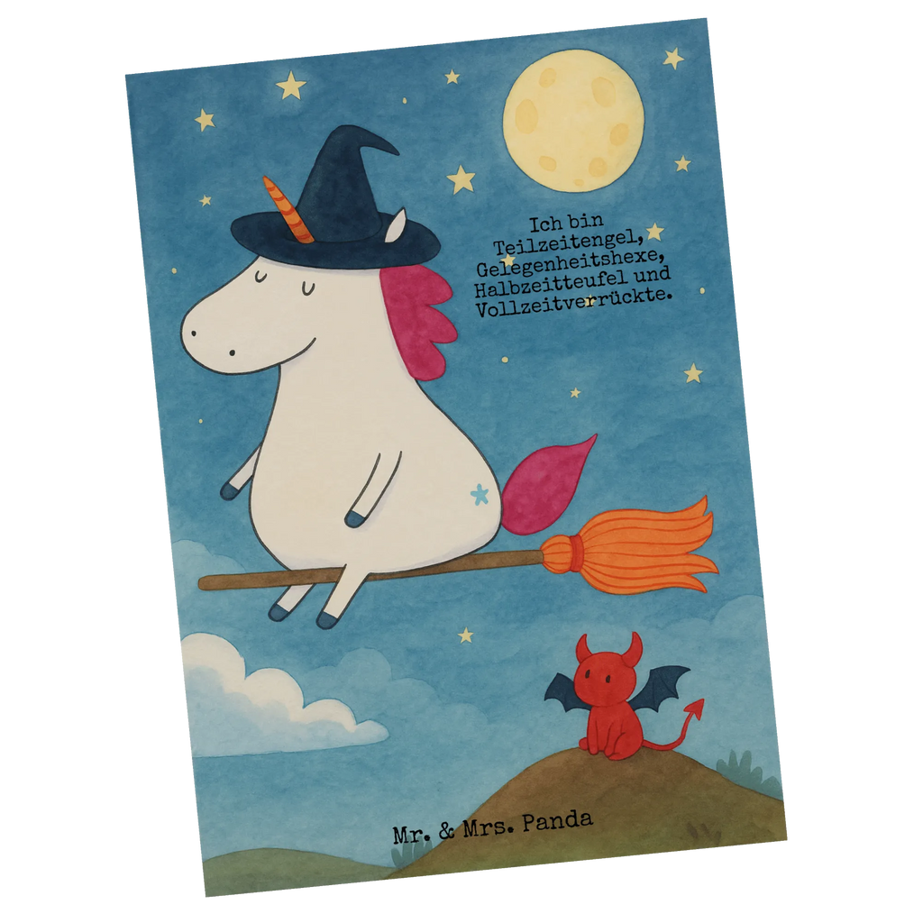 Postkarte Einhorn Hexe Design Postkarte, Karte, Geschenkkarte, Grußkarte, Einladung, Ansichtskarte, Geburtstagskarte, Einladungskarte, Dankeskarte, Ansichtskarten, Einladung Geburtstag, Einladungskarten Geburtstag, Einhorn, Einhörner, Einhorn Deko, Unicorn, Frau, Ehefrau, Hexe, Teufel, Engel, Verrückte, Freundin, Leben, Zicke