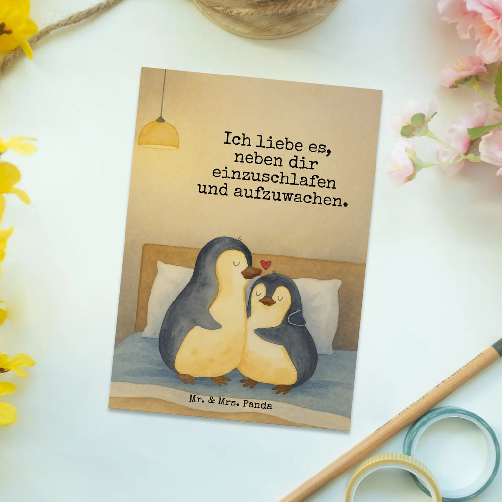 Postkarte Pinguine Einschlafen Design Postkarte, Karte, Geschenkkarte, Grußkarte, Einladung, Ansichtskarte, Geburtstagskarte, Einladungskarte, Dankeskarte, Ansichtskarten, Einladung Geburtstag, Einladungskarten Geburtstag, Liebe, Partner, Freund, Freundin, Ehemann, Ehefrau, Heiraten, Verlobung, Heiratsantrag, Liebesgeschenk, Jahrestag, Hocheitstag, Valentinstag, Geschenk für Frauen, Hochzeitstag, Mitbringsel, Geschenk für Freundin, Geschenk für Partner, Liebesbeweis, für Männer, für Ehemann
