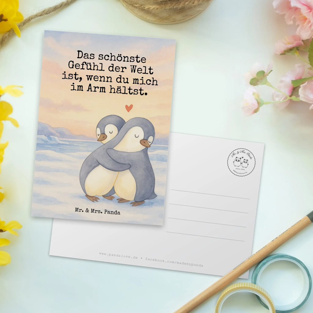 Postcard penguins Cuddle Design Postkarte, Ansichtskarte, Ansichtskarten, Einladungskarte, Karte, Dankeskarte, Geburtstagskarte, Einladung, Geschenkkarte, Grußkarte, Einladung Geburtstag, Einladungskarten Geburtstag, Liebe, Partner, Freund, Freundin, Ehemann, Ehefrau, Heiraten, Verlobung, Heiratsantrag, Liebesgeschenk, Jahrestag, Hocheitstag, Valentinstag, Geschenk für Freundin, Geschenk für Partner, Mitbringsel, Hochzeitstag, für Männer, Liebesbeweis, Geschenk für Frauen, für Ehemann