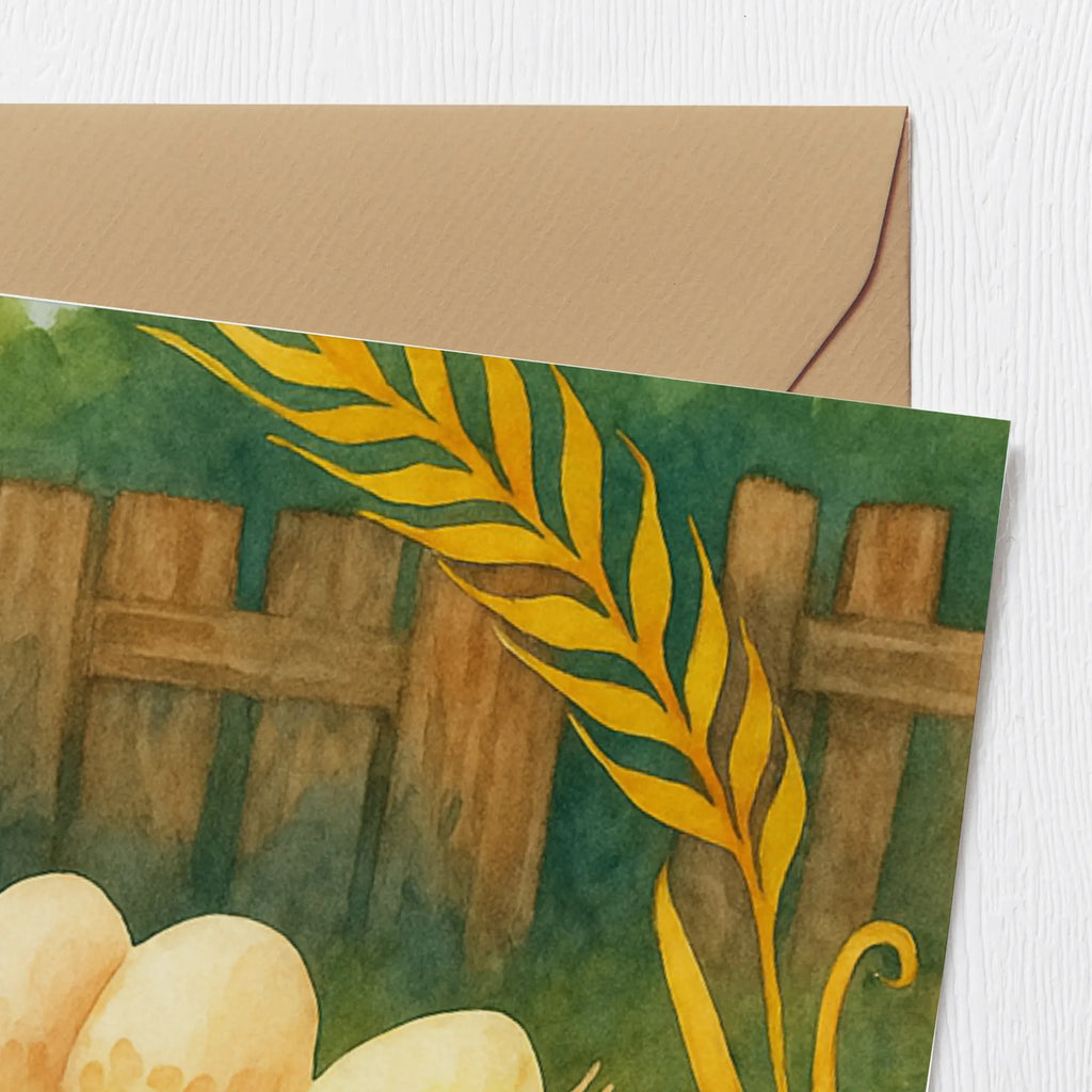 Karta Deluxe kurczak Dumny Design Karte, Grußkarte, Klappkarte, Einladungskarte, Glückwunschkarte, Hochzeitskarte, Geburtstagskarte, Hochwertige Grußkarte, Hochwertige Klappkarte, Bauernhof, Hoftiere, Landwirt, Landwirtin, Hahn, Henne, Hühner, Eier, Hof, Landleben, Motivation, Geburt, Magie, Spruch, Schwangerschaft