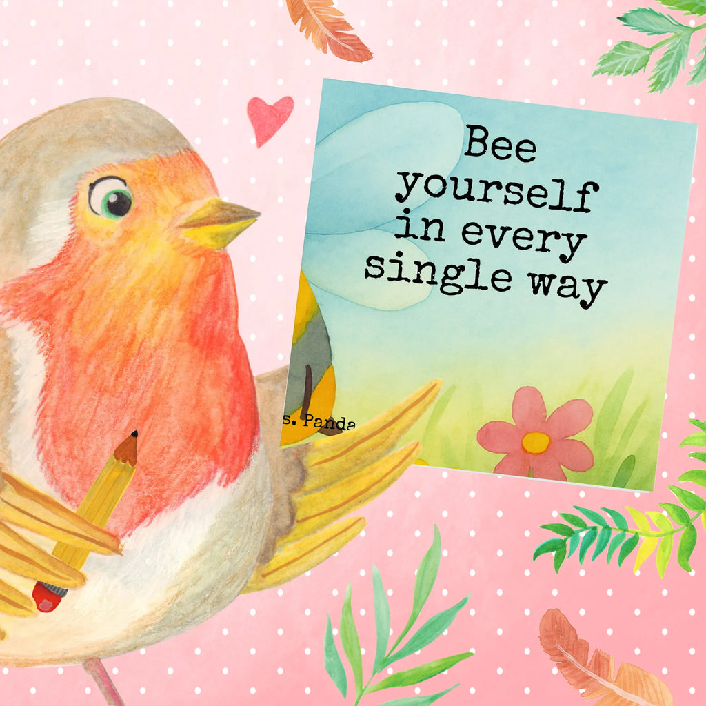 Deluxe Card bee flower Design Karte, Grußkarte, Klappkarte, Einladungskarte, Glückwunschkarte, Hochzeitskarte, Geburtstagskarte, Hochwertige Grußkarte, Hochwertige Klappkarte, Biene, Wespe, Hummel