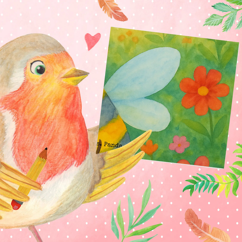 Deluxe Card bee flower Design Karte, Grußkarte, Klappkarte, Einladungskarte, Glückwunschkarte, Hochzeitskarte, Geburtstagskarte, Hochwertige Grußkarte, Hochwertige Klappkarte, Biene, Wespe, Hummel