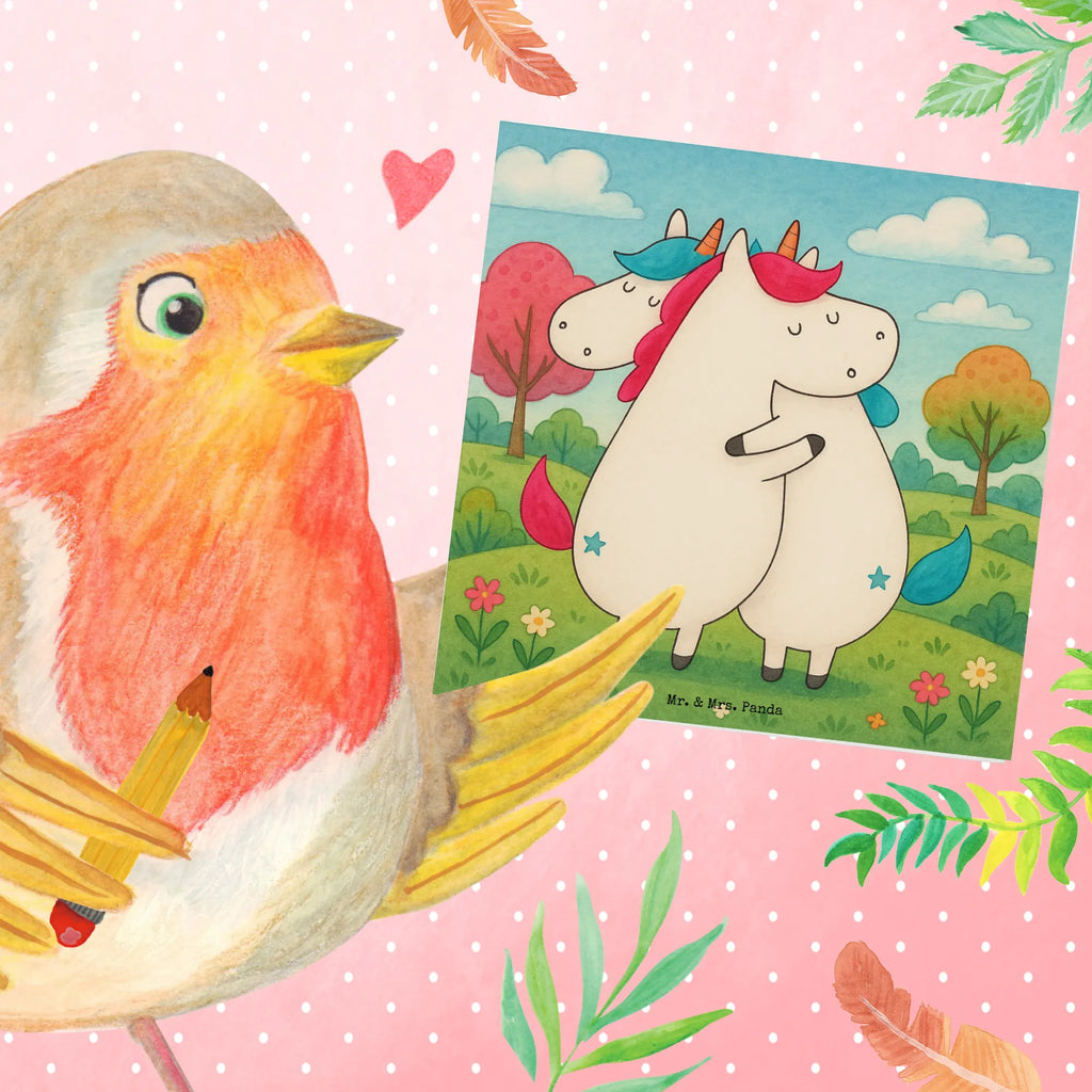 Karta Deluxe Jednorożce Przytulanie Design Karte, Grußkarte, Klappkarte, Einladungskarte, Glückwunschkarte, Hochzeitskarte, Geburtstagskarte, Hochwertige Grußkarte, Hochwertige Klappkarte, Einhorn, Einhörner, Einhorn Deko, Unicorn, Freundinnen, Freundin, BFF, Schwester, Schwestern, Familie, Geschwister, Sister, Liebe