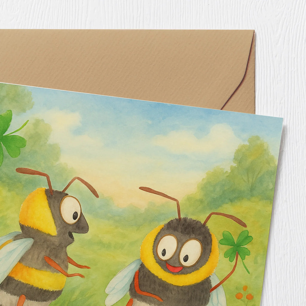 Deluxe Card bees Pair Design Karte, Grußkarte, Klappkarte, Einladungskarte, Glückwunschkarte, Hochzeitskarte, Geburtstagskarte, Hochwertige Grußkarte, Hochwertige Klappkarte, Liebe, Partner, Freund, Freundin, Ehemann, Ehefrau, Heiraten, Verlobung, Heiratsantrag, Liebesgeschenk, Jahrestag, Hocheitstag, Valentinstag, Geschenk für Frauen, Hochzeitstag, Mitbringsel, Geschenk für Freundin, Geschenk für Partner, Liebesbeweis, für Männer, für Ehemann, Schildkröten, verliebte Schildkröten