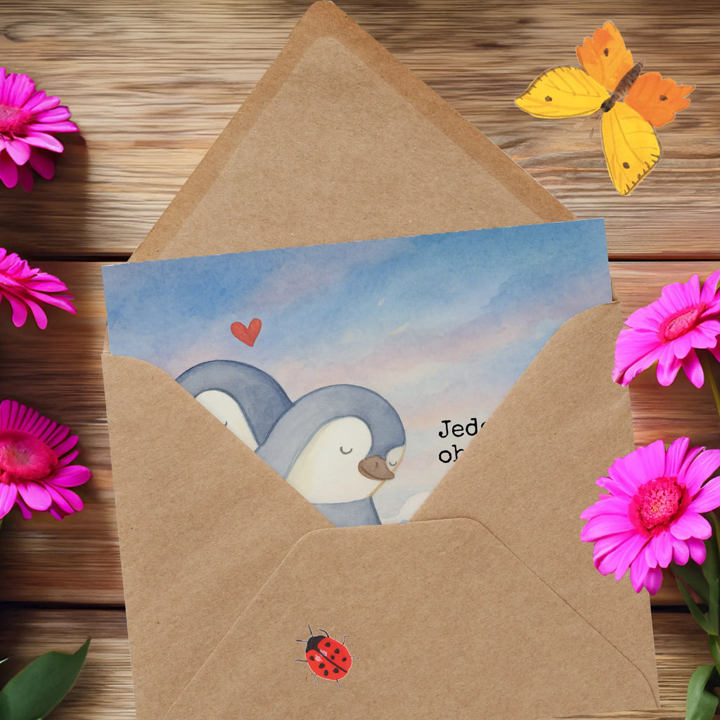 Deluxe Card penguins Cuddle Design Karte, Grußkarte, Klappkarte, Einladungskarte, Glückwunschkarte, Hochzeitskarte, Geburtstagskarte, Hochwertige Grußkarte, Hochwertige Klappkarte, Liebe, Partner, Freund, Freundin, Ehemann, Ehefrau, Heiraten, Verlobung, Heiratsantrag, Liebesgeschenk, Jahrestag, Hocheitstag, Valentinstag, Geschenk für Frauen, Hochzeitstag, Mitbringsel, Geschenk für Freundin, Geschenk für Partner, Liebesbeweis, für Männer, für Ehemann