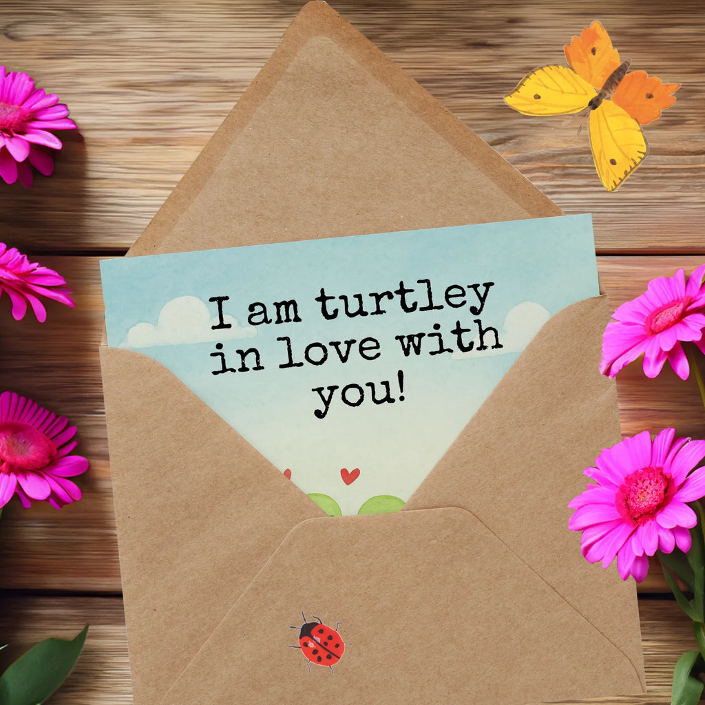 Deluxe Card turtles Pair Design Karte, Grußkarte, Klappkarte, Einladungskarte, Glückwunschkarte, Hochzeitskarte, Geburtstagskarte, Hochwertige Grußkarte, Hochwertige Klappkarte, Liebe, Partner, Freund, Freundin, Ehemann, Ehefrau, Heiraten, Verlobung, Heiratsantrag, Liebesgeschenk, Jahrestag, Hocheitstag, Valentinstag, Geschenk für Frauen, Hochzeitstag, Mitbringsel, Geschenk für Freundin, Geschenk für Partner, Liebesbeweis, für Männer, für Ehemann