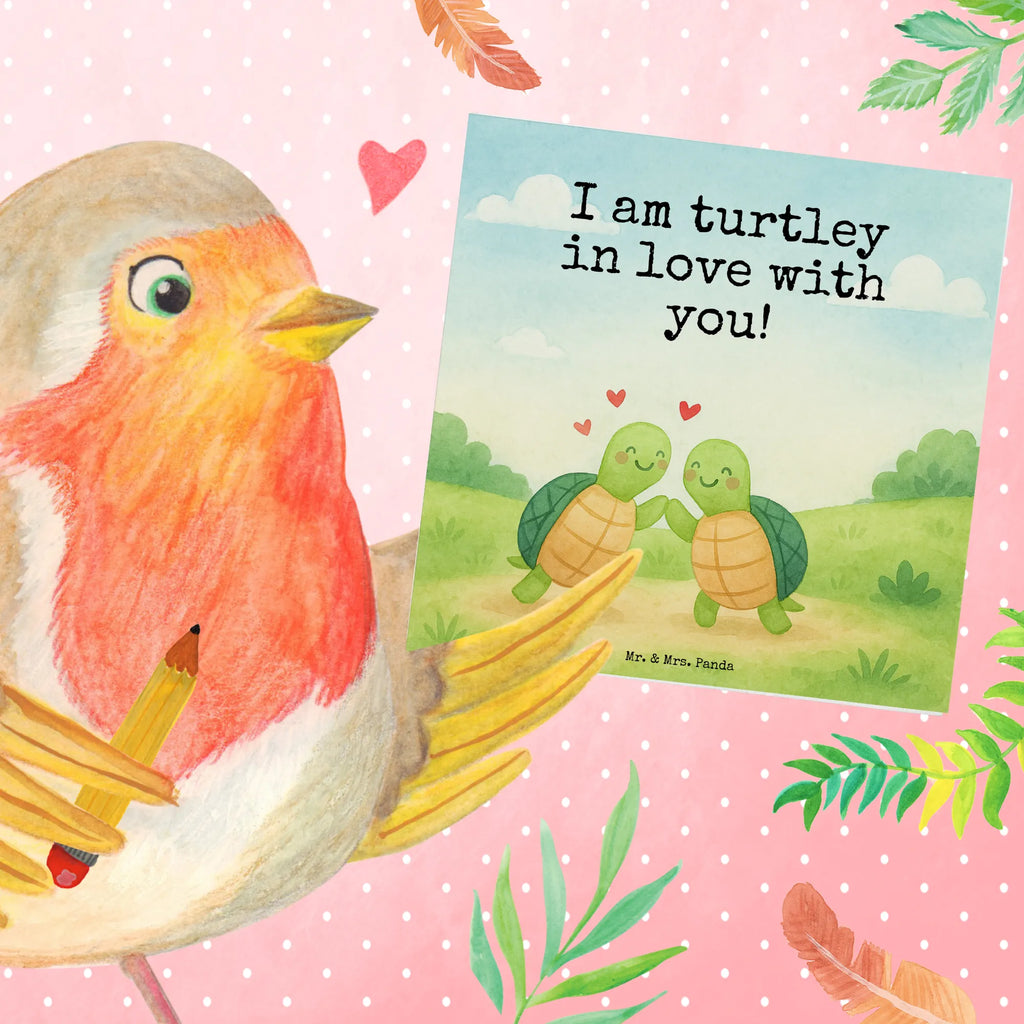 Deluxe Card turtles Pair Design Karte, Grußkarte, Klappkarte, Einladungskarte, Glückwunschkarte, Hochzeitskarte, Geburtstagskarte, Hochwertige Grußkarte, Hochwertige Klappkarte, Liebe, Partner, Freund, Freundin, Ehemann, Ehefrau, Heiraten, Verlobung, Heiratsantrag, Liebesgeschenk, Jahrestag, Hocheitstag, Valentinstag, Geschenk für Frauen, Hochzeitstag, Mitbringsel, Geschenk für Freundin, Geschenk für Partner, Liebesbeweis, für Männer, für Ehemann