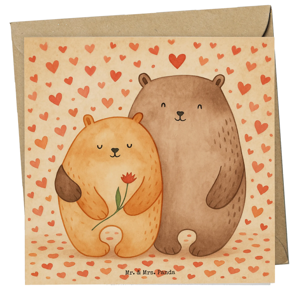 Deluxe Karte Bären Liebe Design Karte, Grußkarte, Klappkarte, Einladungskarte, Glückwunschkarte, Hochzeitskarte, Geburtstagskarte, Hochwertige Grußkarte, Hochwertige Klappkarte, Liebe, Partner, Freund, Freundin, Ehemann, Ehefrau, Heiraten, Verlobung, Heiratsantrag, Liebesgeschenk, Jahrestag, Hocheitstag, Verliebt, Verlobt, Verheiratet, Geschenk Freundin, Geschenk Freund, Liebesbeweis, Hochzeitstag, Geschenk Hochzeit, Bären, Bärchen, Bär