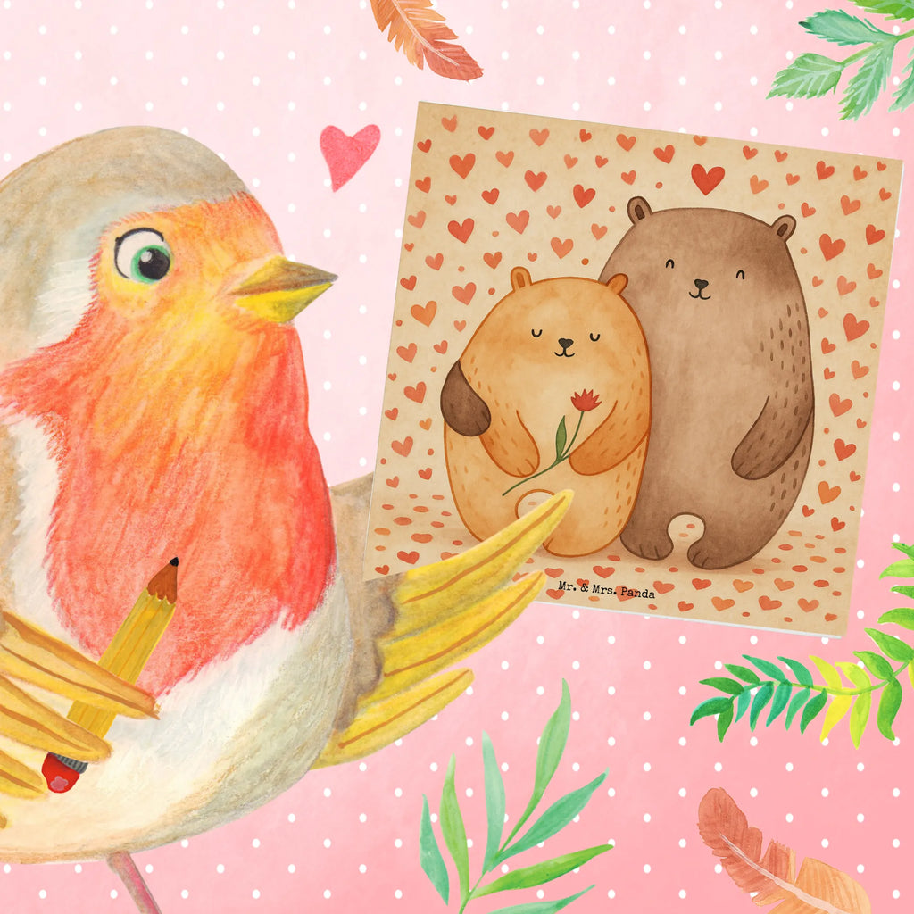 Deluxe Karte Bären Liebe Design Karte, Grußkarte, Klappkarte, Einladungskarte, Glückwunschkarte, Hochzeitskarte, Geburtstagskarte, Hochwertige Grußkarte, Hochwertige Klappkarte, Liebe, Partner, Freund, Freundin, Ehemann, Ehefrau, Heiraten, Verlobung, Heiratsantrag, Liebesgeschenk, Jahrestag, Hocheitstag, Verliebt, Verlobt, Verheiratet, Geschenk Freundin, Geschenk Freund, Liebesbeweis, Hochzeitstag, Geschenk Hochzeit, Bären, Bärchen, Bär