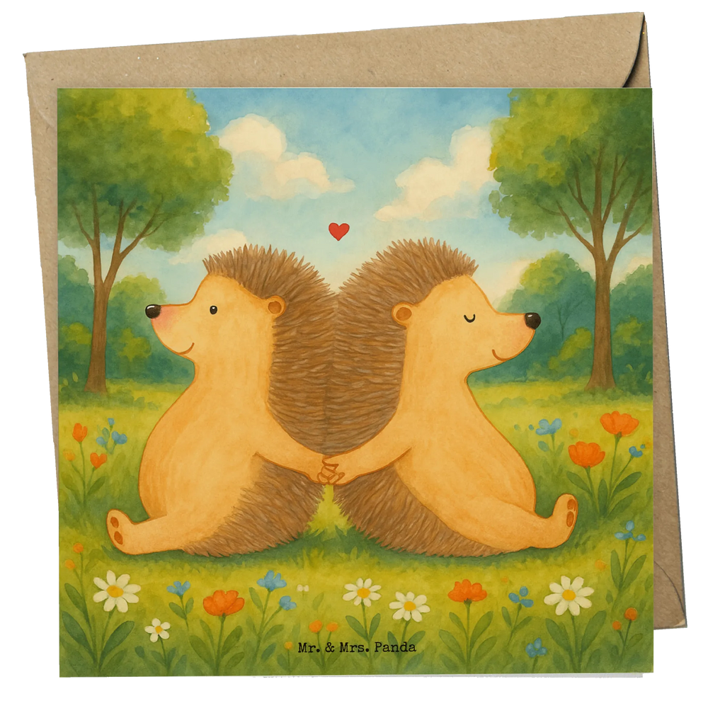 Deluxe Karte Igel händchenhaltend Design Karte, Grußkarte, Klappkarte, Einladungskarte, Glückwunschkarte, Hochzeitskarte, Geburtstagskarte, Hochwertige Grußkarte, Hochwertige Klappkarte, Liebe, Partner, Freund, Freundin, Ehemann, Ehefrau, Heiraten, Verlobung, Heiratsantrag, Liebesgeschenk, Jahrestag, Hocheitstag, Igel, Igelliebe, Hand in Hand, Liebesbeweis, große Liebe, Liebesbotschaft, Hochzeit, Lieblingsmensch, Gemeinsamkeit, Love, Geschenk für zwei