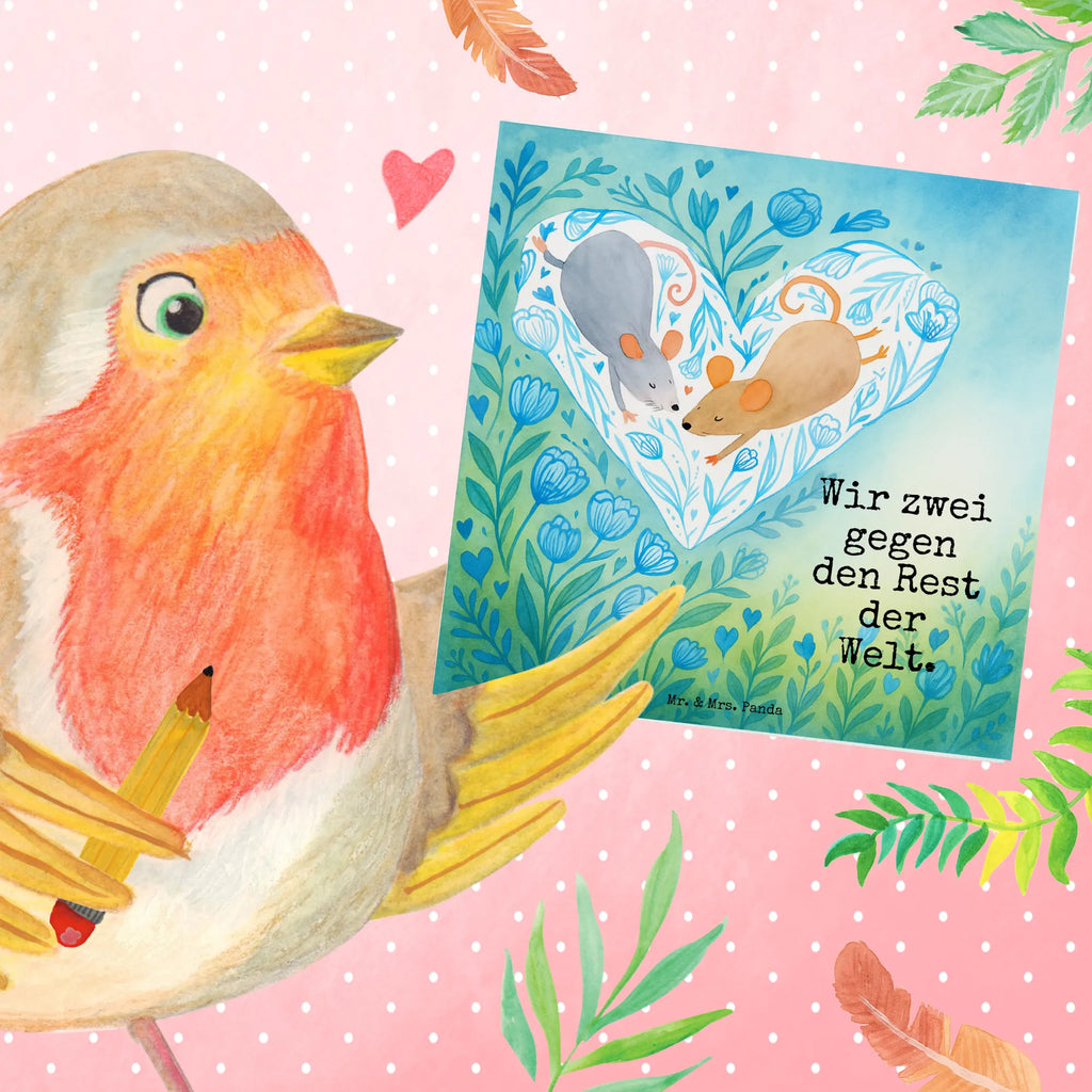 Karta Deluxe Myszy serce Design Karte, Grußkarte, Klappkarte, Einladungskarte, Glückwunschkarte, Hochzeitskarte, Geburtstagskarte, Hochwertige Grußkarte, Hochwertige Klappkarte, Liebe, Partner, Freund, Freundin, Ehemann, Ehefrau, Heiraten, Verlobung, Heiratsantrag, Liebesgeschenk, Jahrestag, Hocheitstag, Maus, Mäuse, Liebesbotschaft, Liebesbeweis, Hochzeit, Lieblingsmensch, Gemeinsamkeit, Love, Geschenk für zwei