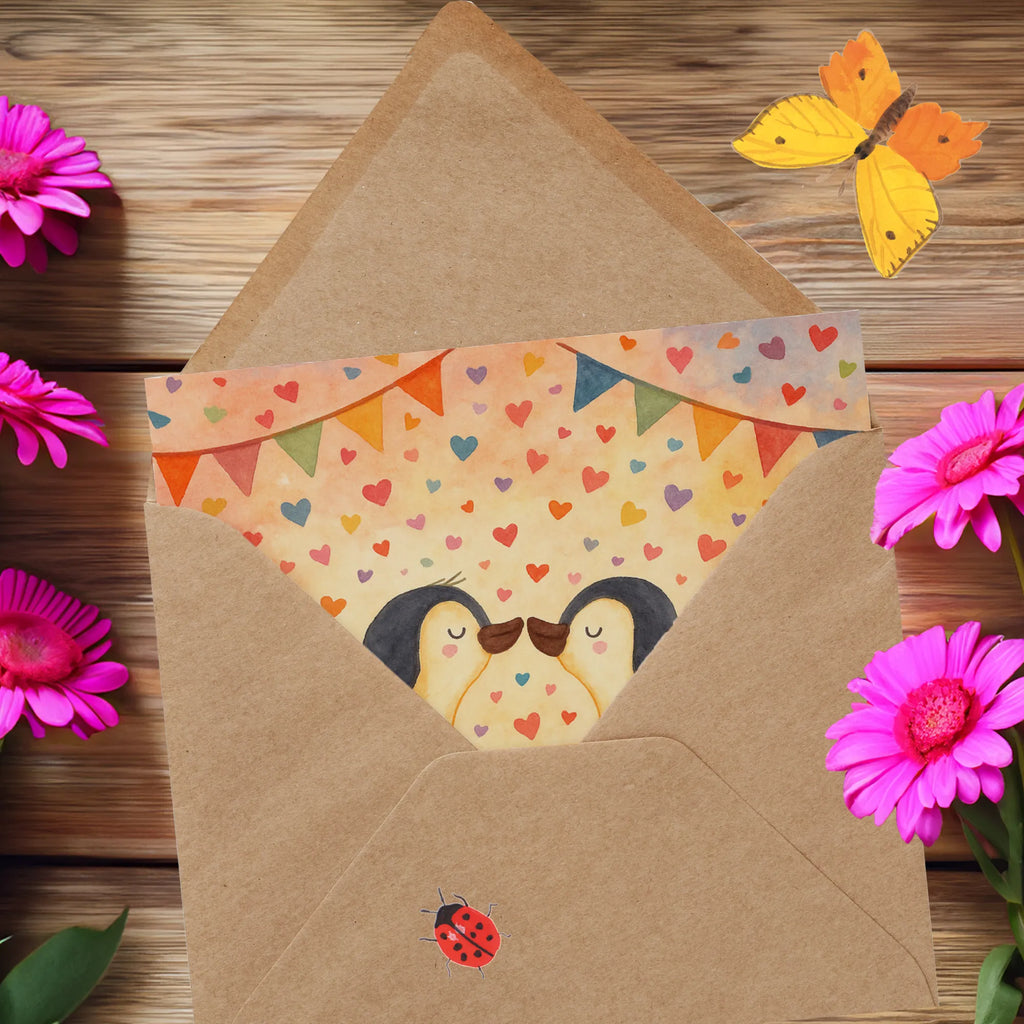 Deluxe Karte Pinguin Liebe Design Karte, Grußkarte, Klappkarte, Einladungskarte, Glückwunschkarte, Hochzeitskarte, Geburtstagskarte, Hochwertige Grußkarte, Hochwertige Klappkarte, Liebe, Partner, Freund, Freundin, Ehemann, Ehefrau, Heiraten, Verlobung, Heiratsantrag, Liebesgeschenk, Jahrestag, Hocheitstag, Pinguin, Pinguine, Pinguin Paar, Pinguinpaar, Pinguin Liebe, Paar, Pärchen. Liebespaar, Liebesbeweis, Liebesspruch, Hochzeitstag, Geschenk Freund, Geschenk Freundin, Verlobte, Verlobter, Love, Geschenk Hochzeitstag, Geschenkidee, Hochzeit, Gastgeschenk