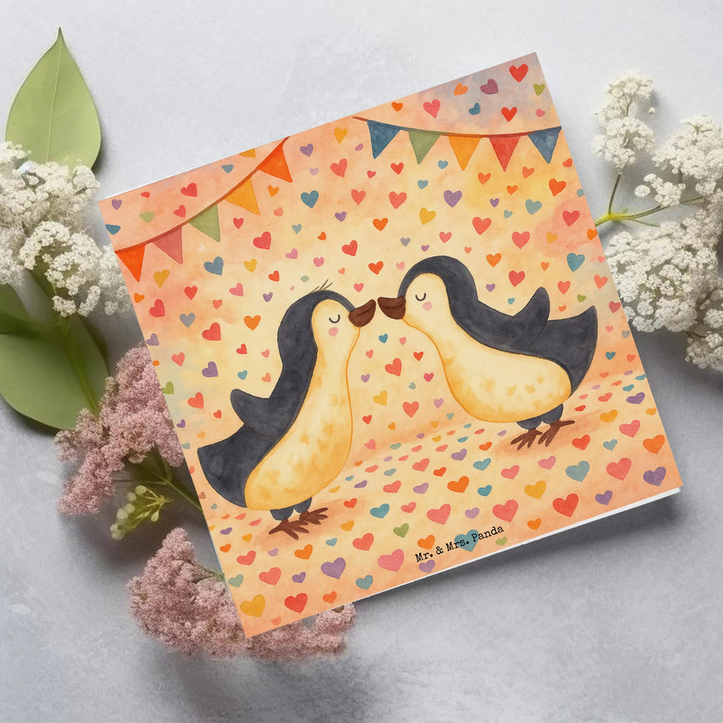 Deluxe Karte Pinguin Liebe Design Karte, Grußkarte, Klappkarte, Einladungskarte, Glückwunschkarte, Hochzeitskarte, Geburtstagskarte, Hochwertige Grußkarte, Hochwertige Klappkarte, Liebe, Partner, Freund, Freundin, Ehemann, Ehefrau, Heiraten, Verlobung, Heiratsantrag, Liebesgeschenk, Jahrestag, Hocheitstag, Pinguin, Pinguine, Pinguin Paar, Pinguinpaar, Pinguin Liebe, Paar, Pärchen. Liebespaar, Liebesbeweis, Liebesspruch, Hochzeitstag, Geschenk Freund, Geschenk Freundin, Verlobte, Verlobter, Love, Geschenk Hochzeitstag, Geschenkidee, Hochzeit, Gastgeschenk