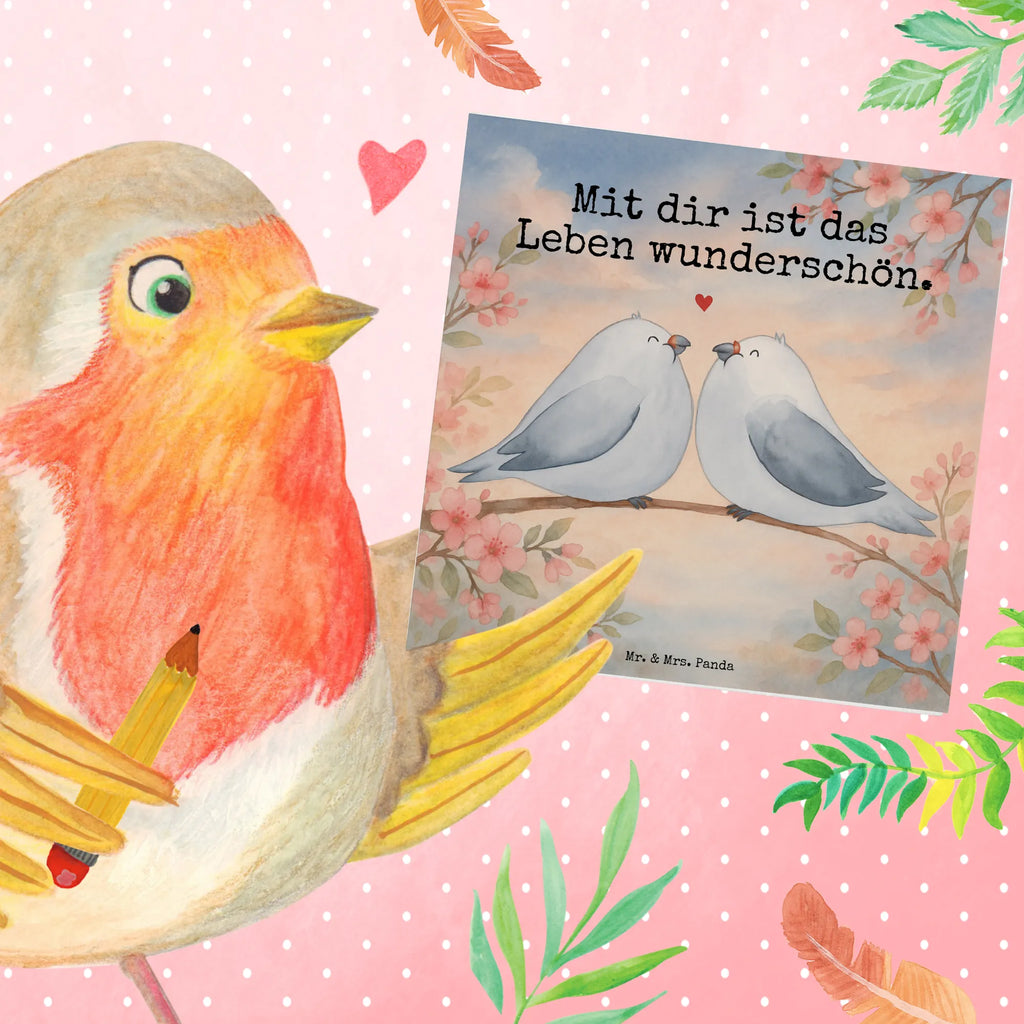 Deluxe Karte Turteltauben Liebe Design Karte, Grußkarte, Klappkarte, Einladungskarte, Glückwunschkarte, Hochzeitskarte, Geburtstagskarte, Hochwertige Grußkarte, Hochwertige Klappkarte, Liebe, Partner, Freund, Freundin, Ehemann, Ehefrau, Heiraten, Verlobung, Heiratsantrag, Liebesgeschenk, Jahrestag, Hocheitstag, Turteltauben, Turteltäubchen, Tauben, Verliebt, Verlobt, Verheiratet, Geschenk Freundin, Geschenk Freund, Liebesbeweis, Hochzeitstag, Geschenk Hochzeit