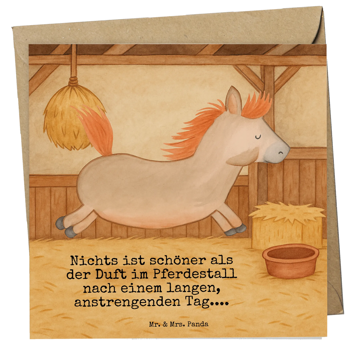 Deluxe Card Horse Jump Design farm, farm animals, animals, stable, horse, horse stable, riding, horses, riding out, horse owner