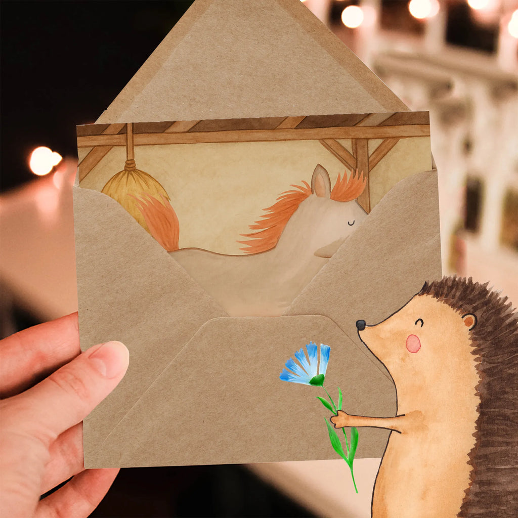 Karta Deluxe koń skakać Design Karte, Grußkarte, Klappkarte, Einladungskarte, Glückwunschkarte, Hochzeitskarte, Geburtstagskarte, Hochwertige Grußkarte, Hochwertige Klappkarte, Bauernhof, Hoftiere, Landwirt, Landwirtin, Pferd, Pony, Pferde, Stall, Pferdestall, ausreiten, reiten, Pferdebesitzer