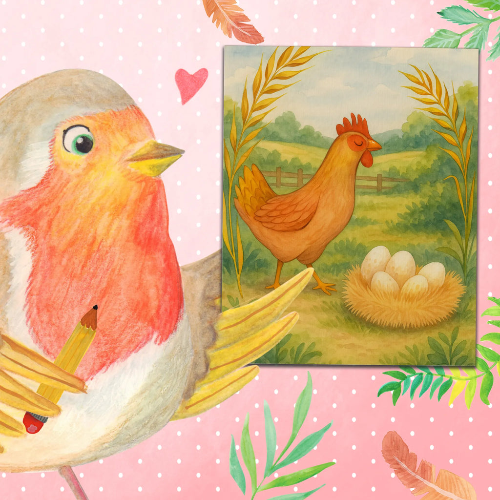 Paint by Numbers Chicken Proud Design Kreativität, Baseln, DIY, Bastelidee, Kunstwerk, Malen, Ausmalbild, Malen nach Zahlen, Künstler, Bauernhof, Hoftiere, Landwirt, Landwirtin, Spruch, Schwangerschaft, Motivation, Geburt, Hahn, Eier, Hof, Hühner, Landleben, Magie, Henne