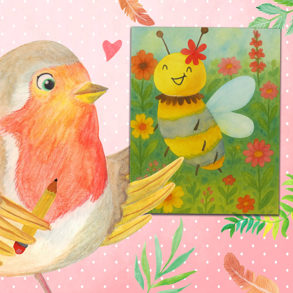 Paint by Numbers bee flower Design Baseln, Bastelidee, Ausmalbild, Kunstwerk, Malen nach Zahlen, Künstler, DIY, Kreativität, Malen, Biene, Wespe, Hummel