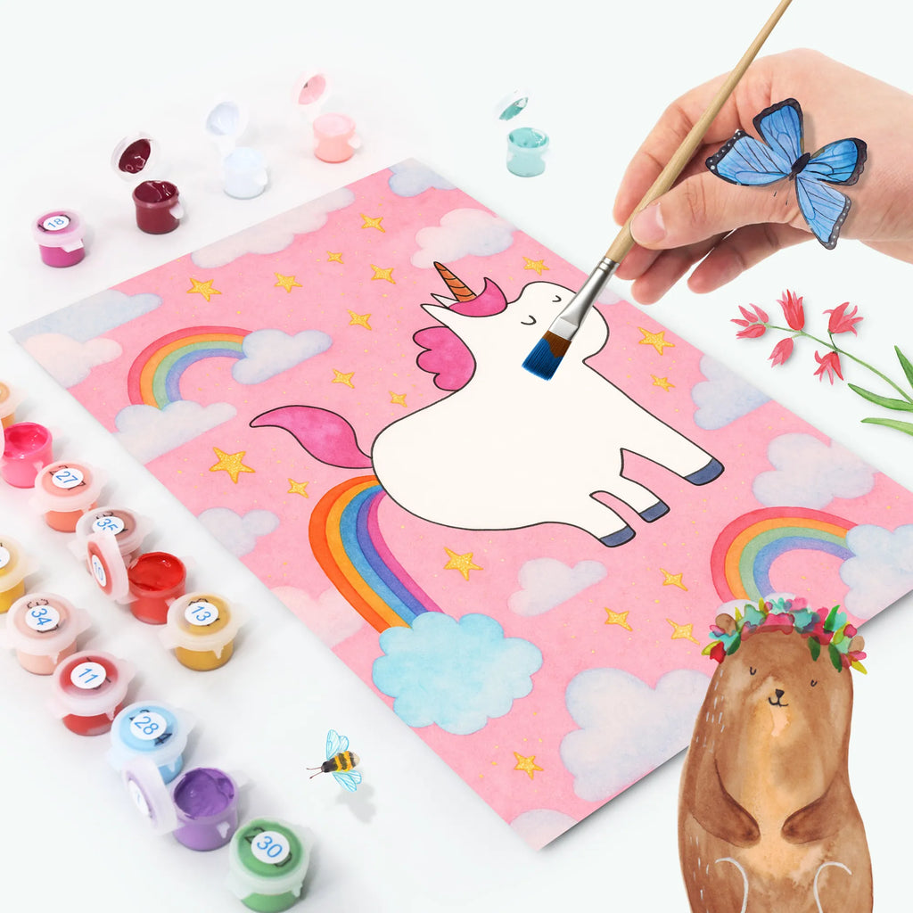 Malowanie według numerów Jednorożec puszczać bąki Design Jednorożec, jednorożce, dekoracje jednorożca, jednorożec