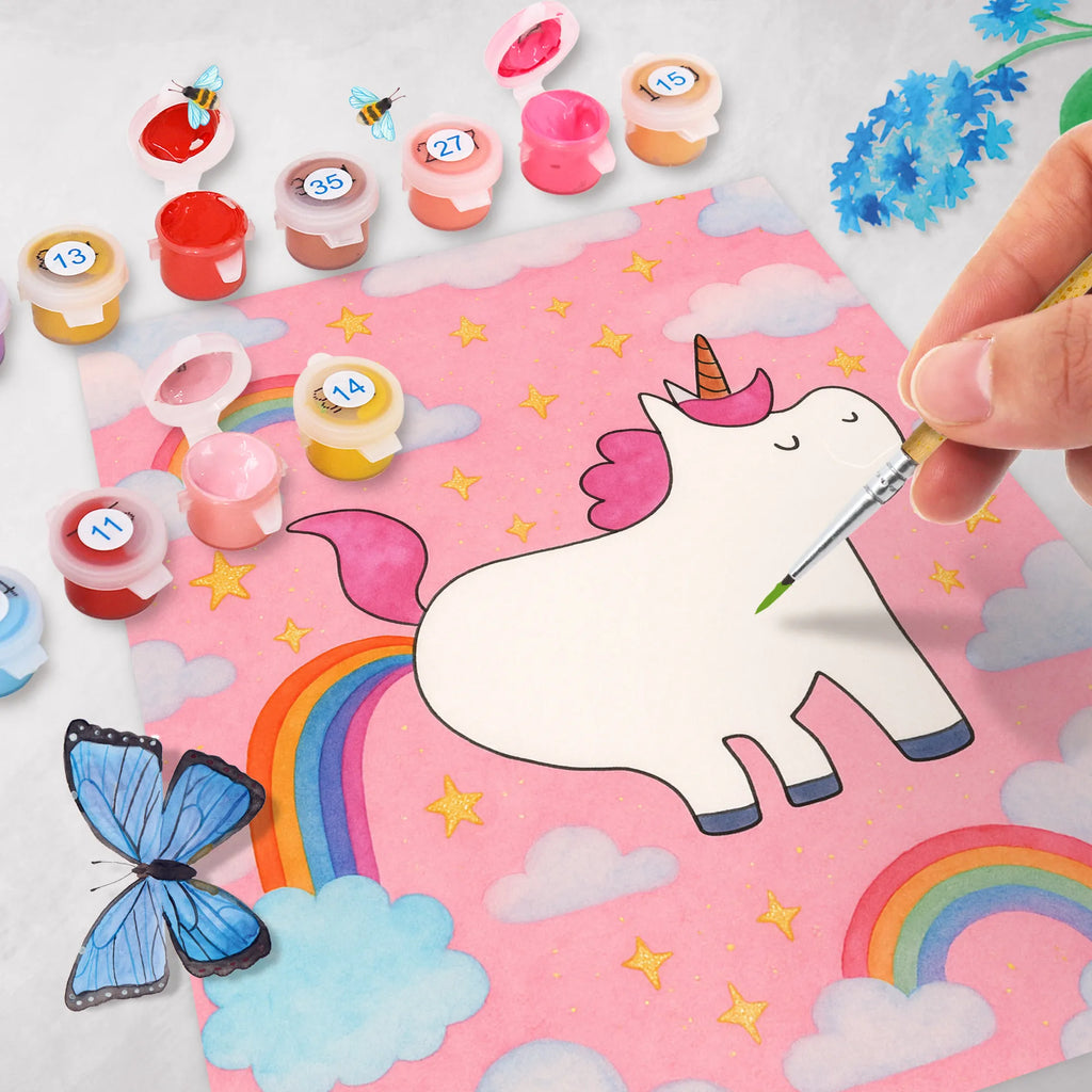 Malowanie według numerów Jednorożec puszczać bąki Design Jednorożec, jednorożce, dekoracje jednorożca, jednorożec