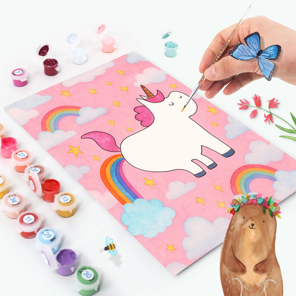 Malowanie według numerów Jednorożec puszczać bąki Design Jednorożec, jednorożce, dekoracje jednorożca, jednorożec