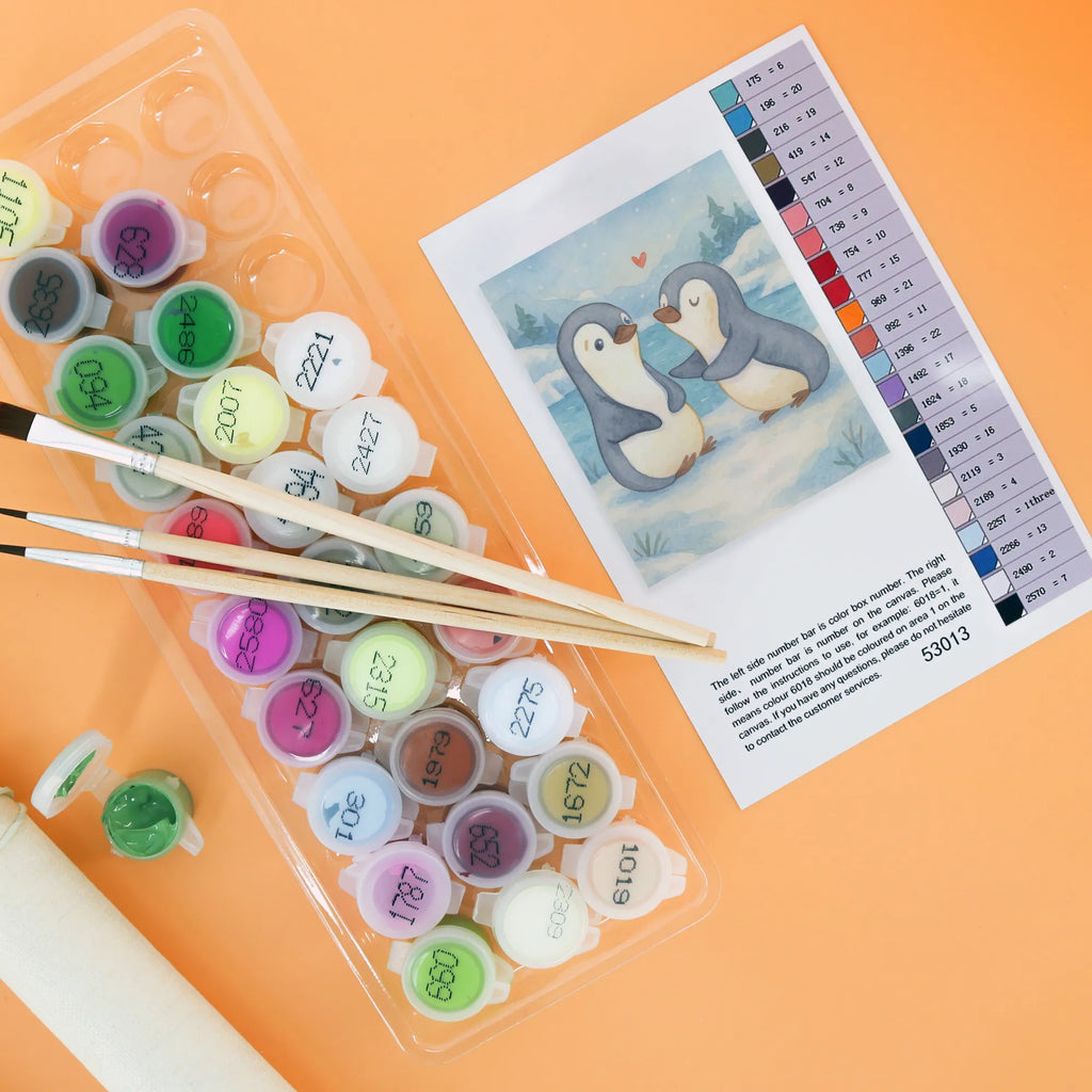 Paint by Numbers penguins console Design Malen, Malen nach Zahlen, Ausmalbild, Kunstwerk, Baseln, Bastelidee, Kreativität, Künstler, DIY, Liebe, Partner, Freund, Freundin, Ehemann, Ehefrau, Heiraten, Verlobung, Heiratsantrag, Liebesgeschenk, Jahrestag, Hocheitstag, Liebesbeweis, für Männer, Valentinstag, Mitbringsel, Geschenk für Frauen, für Ehemann, Geschenk für Partner, Hochzeitstag, Geschenk für Freundin