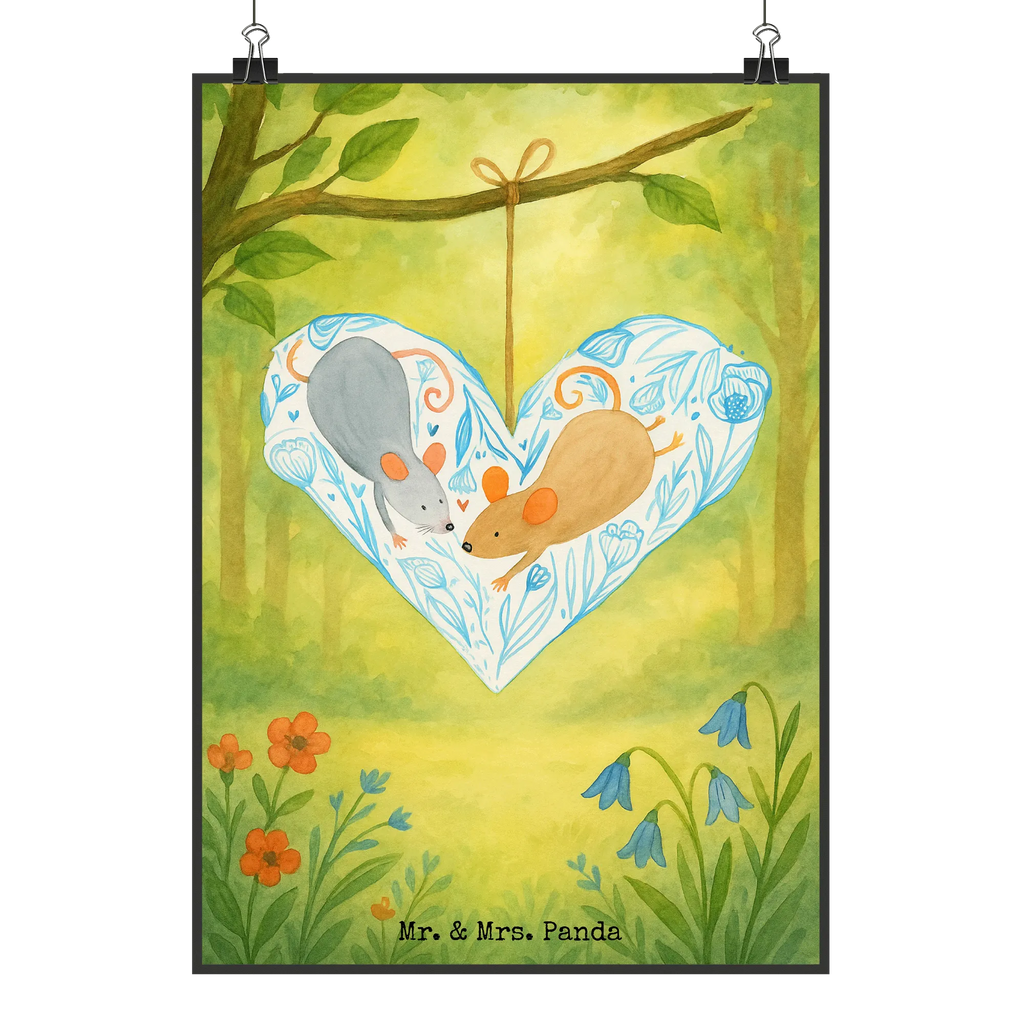 Poster Mice heart Design wanddruck, Kunstdruck, Designposter, kunst für die wand, wandkunst, Wanddekoration, grafikposter, Bild für Wand, drucke, Posterdruck, Wanddeko Bild, kunstdruck poster, Wandschmuck, kunstposter, Wandbild, wanddeko, Mr. & Mrs. Panda Poster, Plakat, Deko Bild, Bild, Wandposter, Poster, Liebe, Liebesgeschenk, Jahrestag, Verlobung, Partner, Ehemann, Ehefrau, Freundin, Heiraten, Freund, Heiratsantrag, Hocheitstag, Love, Liebesbotschaft, Geschenk für Zwei, Hochzeit, Gemeinsamkeit, Mäuse, Liebesbeweis, Maus, Lieblingsmensch