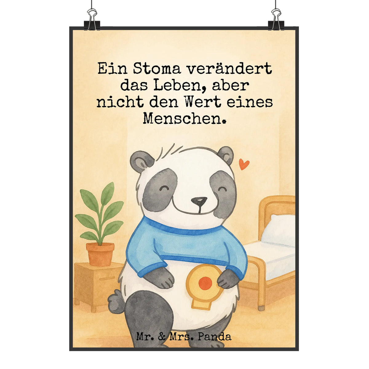 Poster Panda artificial anus Design drucke, Designposter, kunstdruck poster, Bild, wanddruck, Deko Bild, kunstposter, Wandbild, grafikposter, typografie poster, wandkunst, Panda Poster, Mr. & Mrs. Panda Poster, Wanddeko Bild, Posterdruck, Deko Poster, Design Poster, Wandschmuck, Wanddekoration, Plakat, Kunstdruck, wanddeko, Panda, Stoma, Stomabeutel, Künstlicher Darmausgang