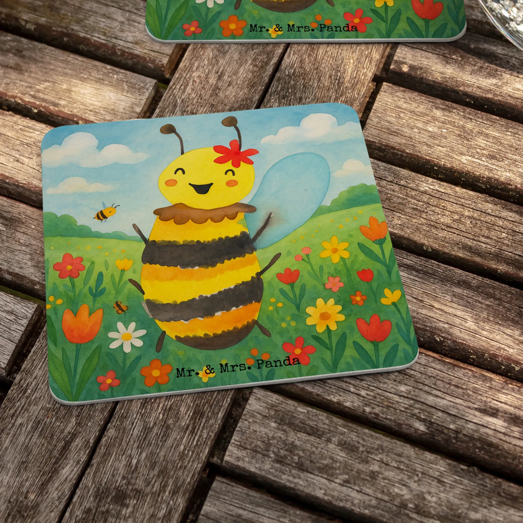Podkładka pod piwo pszczoła Szczęśliwy Design Gastgeschenk Hochzeit, Wespe, Biene, Hummel