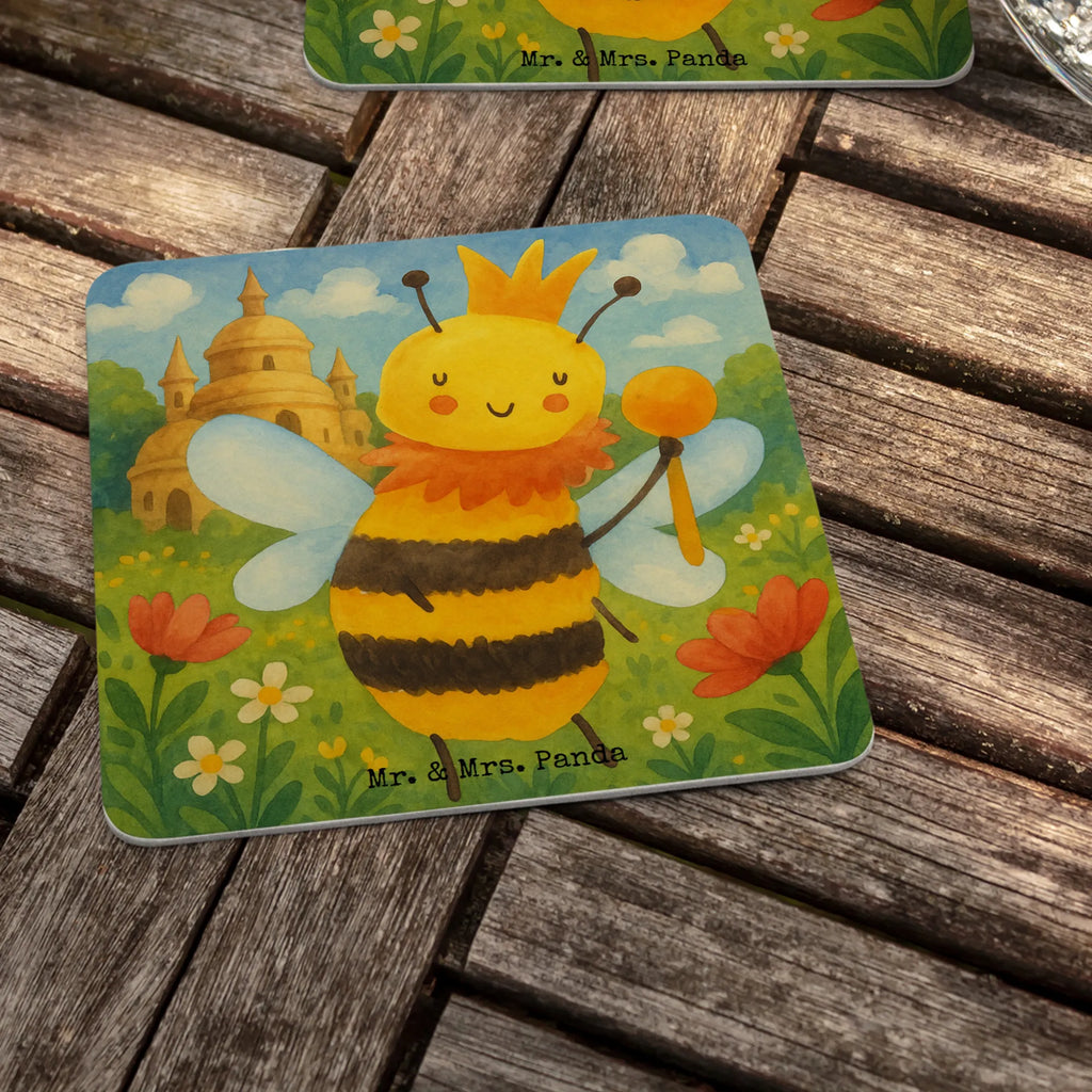 Bierdeckel Biene König Design Bierdeckel, Gastgeschenk Hochzeit, Tischdeko, Biene, Wespe, Hummel